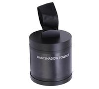 Walmeck Hairline Shadow Powder Long Lasting Instantly Conceals Hair Root Touch Up Dye with Mirror and Puff for Quick Gray Root Coverage and Hairline Shaping 10g (Black)