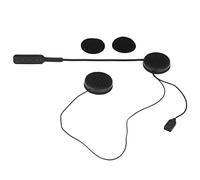 Walmeck Helmet Headset, 5.0 Hands Headphone with Dual Stereo Speakers, Wireless Motorcycle Headset for Smartphones, GPS Navigation