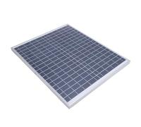 Walmeck High Efficiency Portable Solar Panel Aluminum Monocrystalline Water Resistant Solar Charger for Car Boat RV Motorcycle Camping (20W)