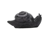 Walmeck Key Hider Key Holder Realistic Snail Shape Spare Storage Safe Box Outdoor Garden Patio Decor Resin 14x6x7cm