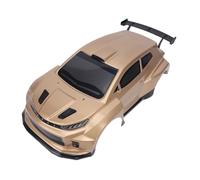 Walmeck Lightweight RC Body Shell Replacement Body Shell for SY1204 1/12 4WD RC Cars Made From Thickened PVC with Factory Painted Aerodynamic Design (Gold)