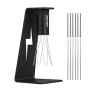 Walmeck MHW3BOMBER Adjustable WDT Tool 8 Needles 0.4mm Coffee Distributor Adjustable Range Coffee Stirrer Machine Accessories Distribution Tool with Magnetic Stand Storage and 6 Spare