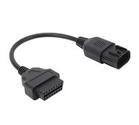 Walmeck OBD2 Diagnostic Adapter Stable Connection Replacement ATV For Reliable Connection