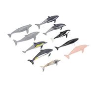 Walmeck Ocean Animals Toys Beautiful and Elegant Dolphin Model for Boys and Girls Material Plastic
