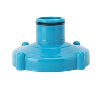 Walmeck Pool Vacuum Cleaner Adapter Replacement with Fluent Waterflow, PVC Base Suction Hose Connector for Swimming Pool Systems, Prevent Water Leakage, Easy Installation and Replacement