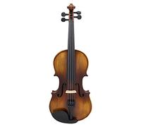 Walmeck Premium Solid Wood 4/4 Matte Finished Violin, Bright and Warm Tone with Excellent Acoustic Properties, Great Extension and Good Frequency Response From Both the Highs the Lows