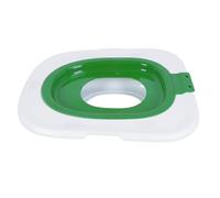 Walmeck Reliable Cat Toilet Training Seat with Detachable Design for Different Cat Body Types (Green)