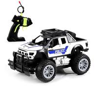 Walmeck Remote Control Car 1:18 Scale All Terrain Water Bomb Rechargeable Electric Off Road Vehicle With LED Headlights Car Toy Gifts For Boys Girls Kids Ages 6 And Up Blue (Type 1)