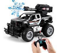 Walmeck Remote Control Car 1:18 Scale All Terrain Water Bomb Rechargeable Electric Off Road Vehicle With LED Headlights Car Toy Gifts For Boys Girls Kids Ages 6 And Up Blue (Type 3)