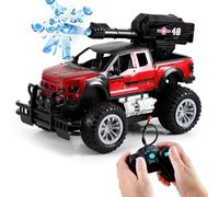 Walmeck Remote Control Car 1:18 Scale All Terrain Water Bomb Rechargeable Electric Off Road Vehicle With LED Headlights Car Toy Gifts For Boys Girls Kids Ages 6 And Up Blue (Type 3)