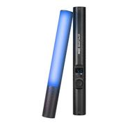 Walmeck RGB LED Video Light, 20W Handheld Fill Light with 192 High Color Rendering LED Beads and LCD Display, for Portrait Wedding Photography DIY Filming