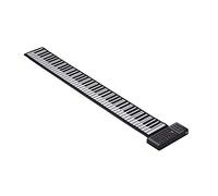 Walmeck Roll Up Piano Portable Piano Electronic Keyboard 88 Keys Foldable Silicone Digital with BT MIDI Rechargeable Battery Built in Speaker for Learners