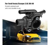 Walmeck Thermostat Housing Water Outlet, Control Engine Temperature Well, Fit for/Escape 2.0L 00-04, Made of Material, Stable Reliability, Original Standard, Easy to Install, Durable