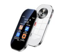 Walmeck Translator Device D6, 144 Languages Voice Translating, 3.5 Inch Touch Screen, 4.5 Inch Full Screen, BT/WiFi/Hotspot, 8G Storage, ChatGPT, Portable Transl with HD Camera