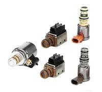 Walmeck Transmission Solenoid Valve Kit, Fits for GM Products with 4L60E Model Automatic Transmission 2003-On, Made of Materials, Easy to Install and Use, Great Replacement for The Old