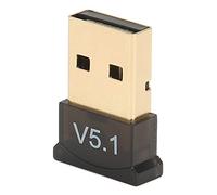 Walmeck USB BT Adapter, Wireless 5.1 Dongle with Wide Coverage and Fast Data Transfer, Compatible with BT2.1 3.x 4.x, for 7 8. 10 11 and