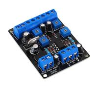 Walmeck VU Meter Driver Board High Sensitivity Volume Control DB Level Driver Board Suit for Sound System Amplifier Black