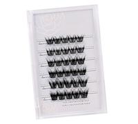 Walmeck ZLRAQI BEAUTY Self-Adhesive Cluster False Eyelashes -Looking Eyelash Extensions for Voluminous Effect [Daily Wear] (MF10-2)