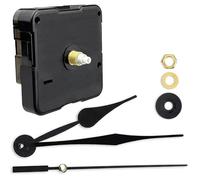Walmendrix Silent Quartz Clock Mechanisms Battery Powered, Clock Mechanism with 3 Hands, DIY Wall Clock Repair Parts Replacement for Crafts