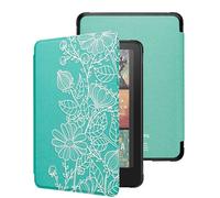 WALNEW Case for 7" All-New Kindle Paperwhite 12th Gen 2024 and Kindle Colorsoft Signature Edition, Premium PU Leather Protective Cover with Auto Wake/Sleep (Mandala)