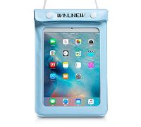 WALNEW Universal Waterproof eReader Protective Case Cover for Kindle Colorsoft Signature Edition/7'/6.8'/6' Kindle 2024/Oasis/Kindle Fire 7,iPad Mini,Kobo Clara/Nia and More,Lightblue