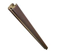 Walnut, 2.4m Composite Fence Post Plastic Eco Fencing for Composite and Wooden Fence Panels