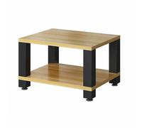 Walnut 4-Tier Corner TV Stand Audio & Video Media Cabinet Space-Saving Storage for Small Rooms Stylish Stereo Shelf 23.6"x18.8"x14.7" Ideal for Living Room & Bedroom