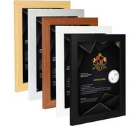 (Walnut, A2 ( 59.4 x 42 ) cm) Modern Wooden Effect Photo Frames