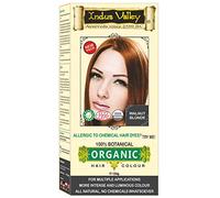 Walnut Blonde Natural Hair Dye Color (NOT-For-Beard & Does Not Lighten Hair)) 100% Organic Chemical Free Botanical Herbal for Initial Greys Herbal Powder No PPD, Ammonia or Peroxide by Indus Valley