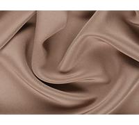 Walnut Brown Viscose Modal Satin Weave Fabric ~ 44" Wide.(23)