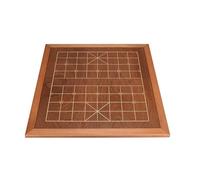 Walnut Chinese Chess Xiangqi Chessboard Desktop Board Game Multi-game For Family Gatherings And Outdoor
