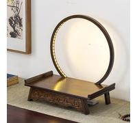Walnut Chinese Meditation Table, 15.7x9x4.3in Personal Shrine Altar, Buddha Altar Shelf for Homes, Temples & Ancestral Halls - Perfect Prayer Altar Decor