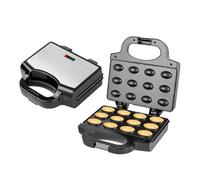 Walnut Cookie Maker, 12 Double Sided Non-Stick Cookie Molds, Electric Waffle Maker, Mini Nuts with Nuts, Sandwich Griddle, Toaster Cook the Nuts Baking