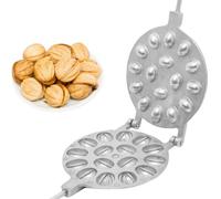 Walnut Cookie Mold Oreshek Mushroom Acorn Maker 12 Pastry Nut Oreshki Russian Soviet Cookies Pastry + Color Book With Russian Recipes