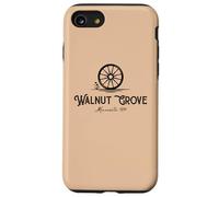 Walnut Grove Minnesota USA est. 1874, prairie wagon wheel Case for iPhone SE (2020) / 7/8