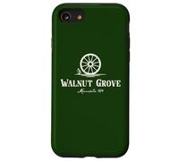 Walnut Grove Minnesota USA est. 1874, prairie wagon wheel Case for iPhone SE (2020) / 7/8