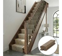 Walnut Handrail Lhr 3.6M - 13mm Groove For Square Metal Spindles Uk Manufactured Traditional Products Ltd