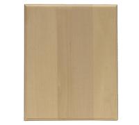 Walnut Hollow Basswood Rectangle Plaque, Multicolored, 26.67 x 21.59 x 1.9 cm