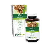 Walnut (Juglans regia) Hulls of The Fruit or Pericarp (Walnut Husk) and Leaves Naturalma - 150 g - 300 Tablets - Food Supplement - Natural and Vegan