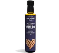 Walnut Oil by Sun & Seed | Organic & Cold Pressed | Made from 100% European Walnuts | 250ml