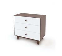 Walnut Sparrow Base Merlin Chest of 3 Drawers Walnut one size