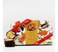Walnut Tree Continental Florentines Milk Chocolate and Caramel 2 x 100g - 24 Luxury Florentines, Hand-Tied Ribbon, Gourmet Chocolate Gift, Keep One Gift One, Handpacked in the UK