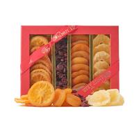 Walnut Tree - Dried Fruit Gift Box with Apricots, Cranberries, Pineapple and Kiwi - Vegan, Vegetarian, Halal, Kosher, Gluten Free Diets - Luxury Father’s Day Gift for Him - 380g