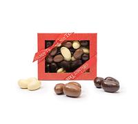 Walnut Tree - Gourmet Brazil Nuts Gift, Covered in Milk, White & Dark Chocolate - Handpacked in the UK - Great Taste Award Winner - Luxury Gift Selection, Birthday, Anniversary, 300g