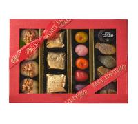 Walnut Tree - Marron Glacés, Marzipan & Pâtes de Fruits Gift Box - Handpacked in the UK - Great Taste Award Winner - Suitable for Gluten Free Diets - Luxury Gift Selection, Birthday, Anniversary 300g