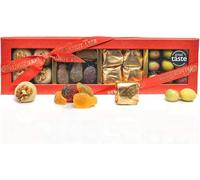 Walnut Tree - Marron Glacés, Marzipan & Pâtes de Fruits Gift Box - Handpacked in the UK - Great Taste Award Winner - Suitable for Gluten Free Diets - Luxury Gift Selection, Birthday, Anniversary, 400g