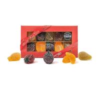 Walnut Tree - Pâtes de Fruits Luxury Gift Box - Belgium Fruit Jellies - Handpacked in the UK Great Taste Award Winner - Vegan, Vegetarian and Gluten Free Diets 200g Pack