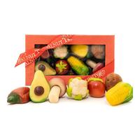 Walnut Tree - Vegetable Marzipan Gift Box - Made from Real Almonds - Hand-Packed - Great Taste Award Winner - Suitable for Gluten-Free Diets - Luxury Gift Selection, Birthday, Anniversary, 380g
