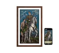 Vieunite Textura Digital Canvas - Walnut, Brown