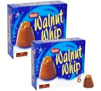 Walnut whip milk chocolate with vanilla flavoured fondant filling | Walnut Whip Milk Chocolate Multipack 12 x 30g